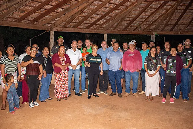 Pré-candidato Odilon Ribeiro se reúne com lideranças indígenas em Miranda