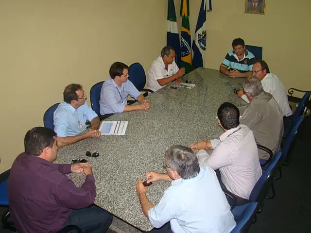 Representantes da Enersul estiveram na Câmara