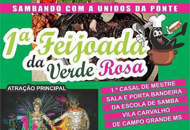 Unidos da Ponte lança samba-enredo 2018 com feijoada no domingo