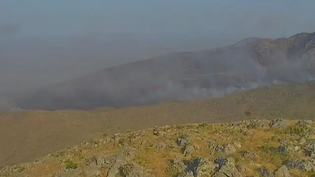 Incêndio já consumiu 1,7 mil hectares na Serra do Amolar
