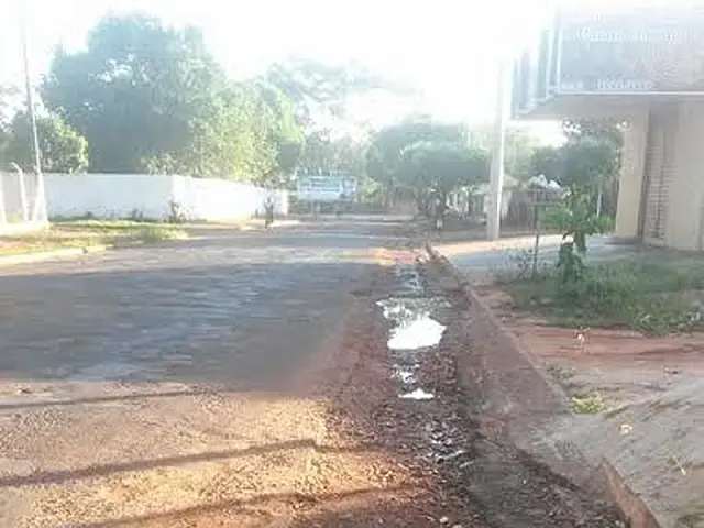 Leitora denuncia obra inacabada no Bairro Serraria