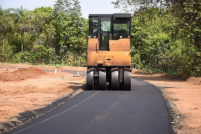 Obras no entorno do Parque da Lagoa Comprida continuam