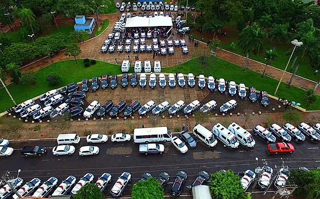 Concluída a 4ª etapa do MS Mais Seguro com mais de 600 viaturas entregues aos 79 municípios de MS