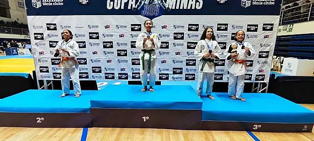 Aquidauanense sobe no topo do pódio da Copa Minas de Judô