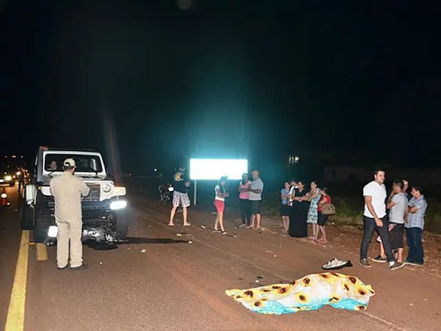 Motociclista morre ao colidir frontalmente com jipe