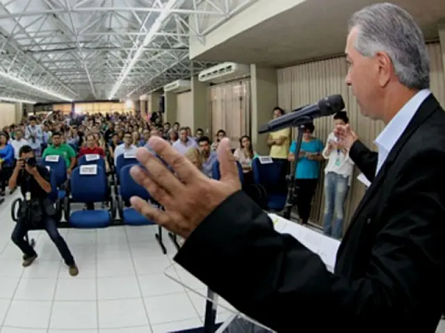 Reinaldo Azambuja apresenta novo Portal da Transparência
