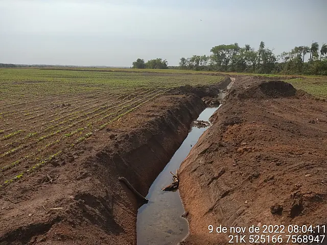PMA multa dono de fazenda R$ 15 mil por escavar 500 metros de dreno em MS