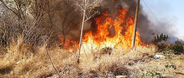 Bombeiros de Corumbá enfrentam oito incêndios durante o fim de semana