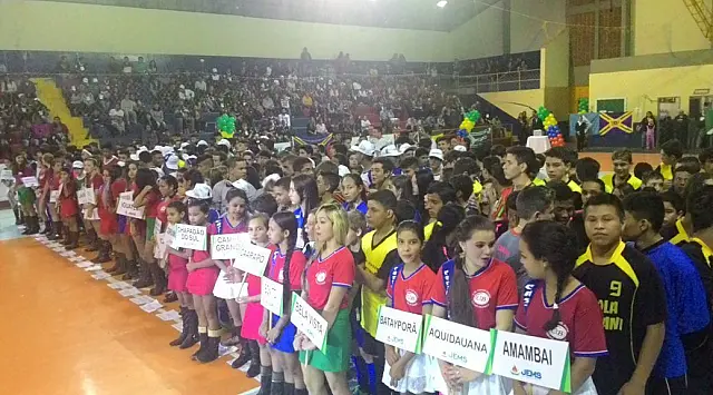 Definidas as sedes onde Aquidauana vai disputar os Jogos Escolares do MS