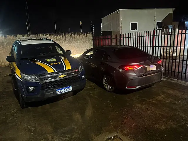 Trio é preso pela PRF após roubo a residência em Selvíria