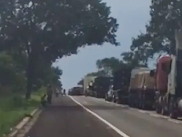 Protestos pró-Dilma interditam rodovia que liga Aquidauana a Campo Grande