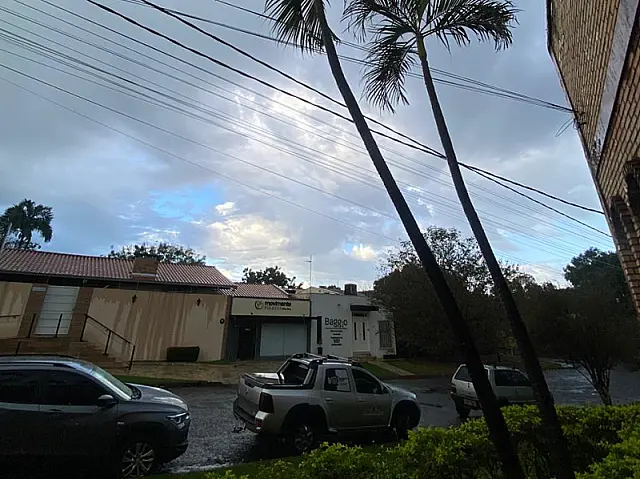 Chuva marca início de sábado em Aquidauana e região; previsão indica tempo instável