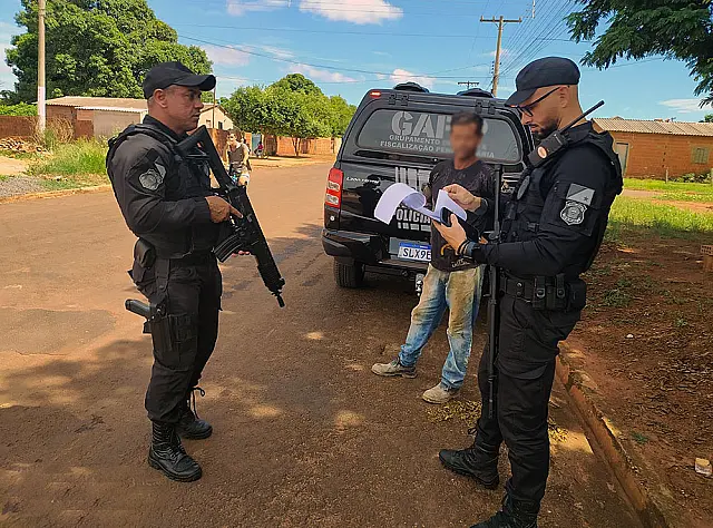 Polícia Penal prende monitorados com tornozeleira em Dois Irmãos do Buriti