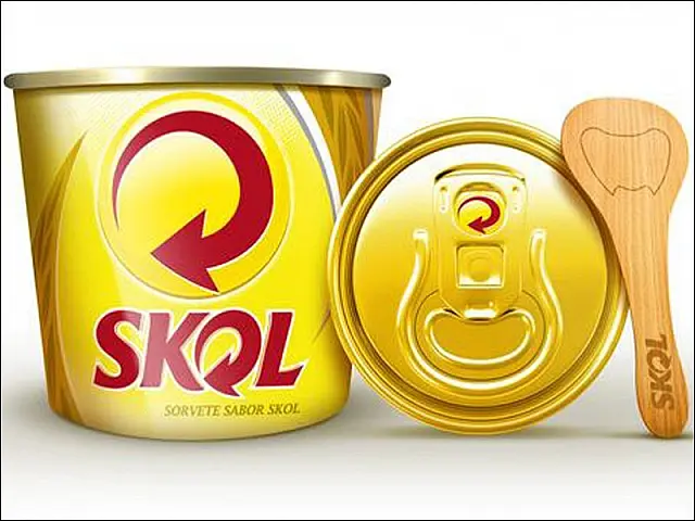 Skol lança sorvete de cerveja