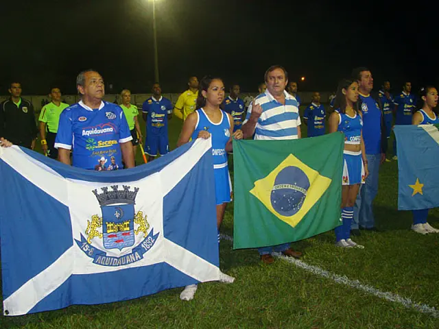 Vereadores prestigiam jogo do Aquidauanense