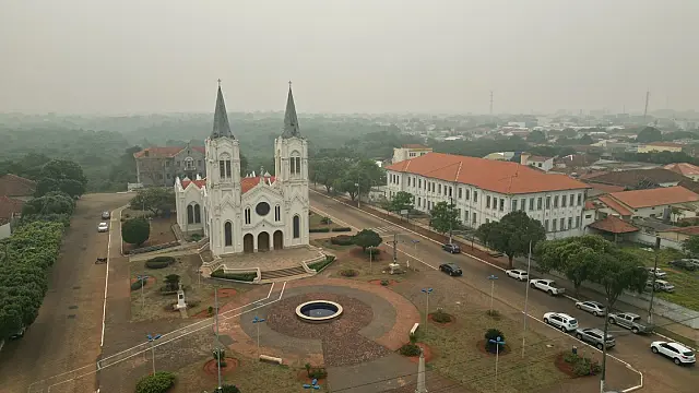 Fumaça de queimadas cobre Aquidauana e Anastácio