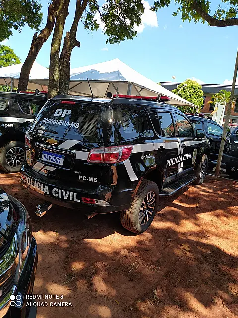 Aquidauana, Bodoquena e Dois Irmãos do Buriti recebem novas viaturas da Polícia Civil