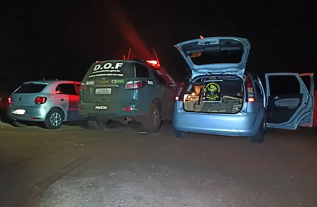 Veículo foi apreendido pelo DOF durante a Operação Hórus
