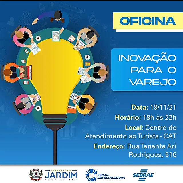 Jardim realiza Oficina de Inovação para o Varejo