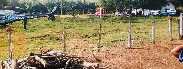 Após horas de negociação, polícia retira índios que invadiram fazenda em Taunay