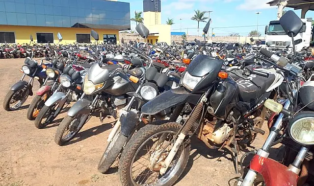 Detran-MS abre três leilões com mais de 700 motocicletas em dezembro