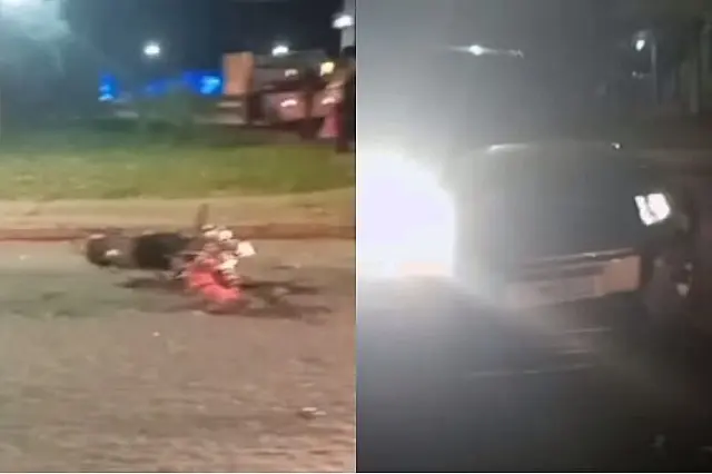 Motociclista morre ao ser atingido por motorista bêbado de Land Rover em Ponta Porã