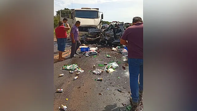 Grave acidente na BR-262 deixa ao menos uma vítima fatal em Campo Grande