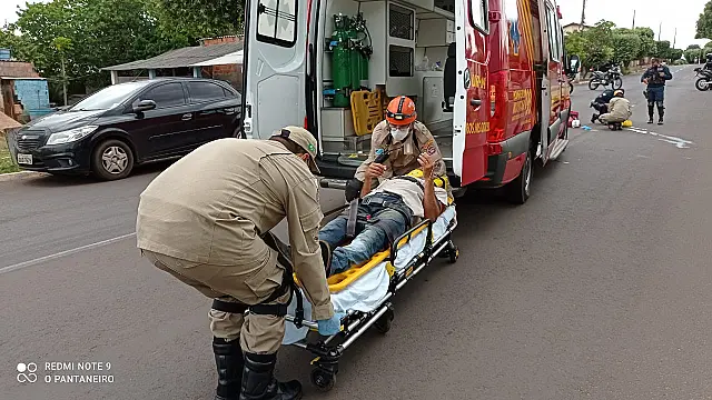 AGORA: Homem passa mal e cai no meio da rua em Aquidauana