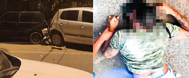 Vítima de atropelamento teria atirado em autor