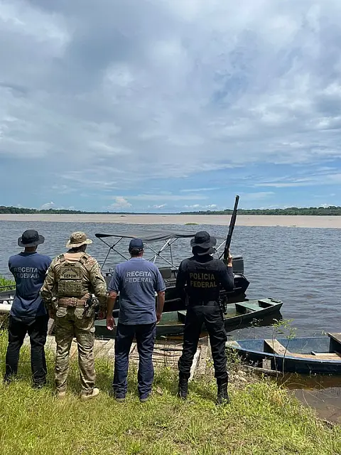 Operação Sanctus Terminus da PF combate crimes transnacionais