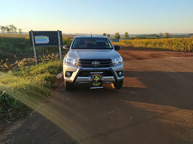 Policiais do DOF recuperam caminhonete roubada em Minas Gerais