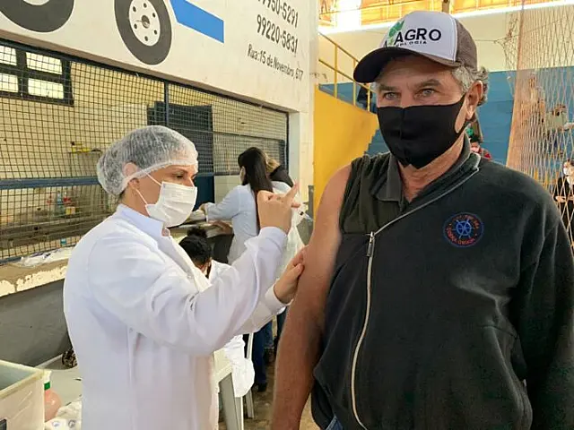 Saúde de Bonito começa amanhã imunização de pessoas a partir de 55 anos