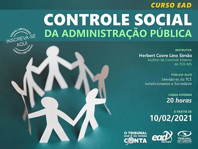 Curso do TCE-MS destaca importância do controle social