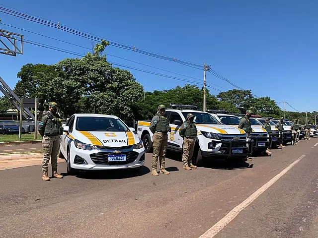 Detran recebe nove viaturas para intensificar ações da Lei Seca