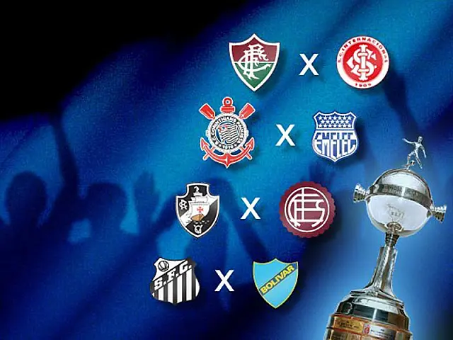 Definidas as oitavas da Libertadores. Flu x Inter é o duelo brasileiro