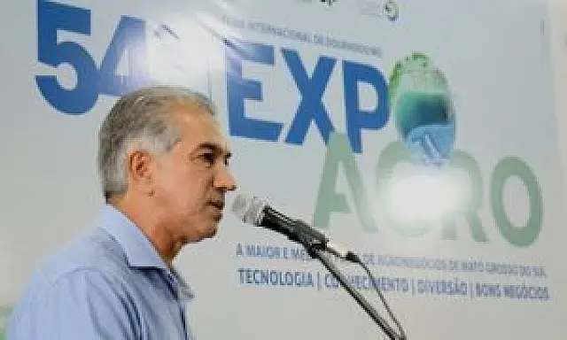 Reinaldo Azambuja abre a Expoagro, em Dourados, e destaca a força do agronegócio em Mato Grosso do Sul