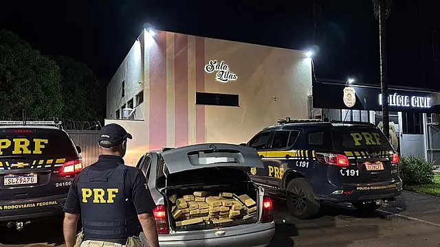 Motorista é preso com 396 kg de droga em Maracaju