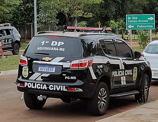 Foragido por crimes de roubo é preso em Aquidauana