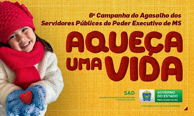 Campanha "Aqueça uma vida " espera que chegada do frio em MS motive doadores