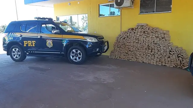 PRF apreende mais de 1.3 T de maconha em duas abordagens no MS