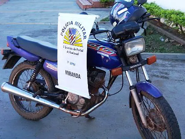 7º BPM recupera moto furtada e prende jovem de 19 anos