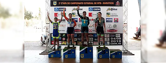 Em dois anos de ciclismo, Andréia se consagra campeã estadual do Mountain Bike Marathon