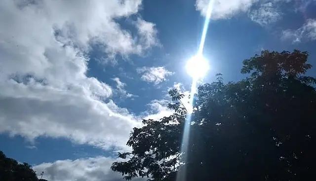 Meteorologia prevê pancadas de chuva e calor de 36°C em Aquidauana