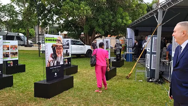 Exposição com fotos de Higa comemora 45 anos da história do Poder Judiciário de MS