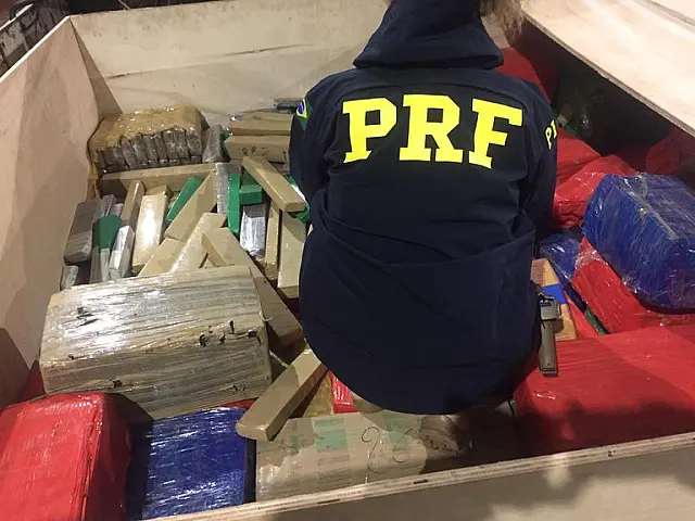 PRF apreende mais de 1,5 tonelada de maconha em Ponta Porã