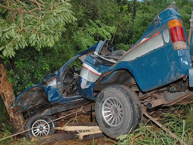 Aquaplanagem é a possível causa de acidente na BR 262