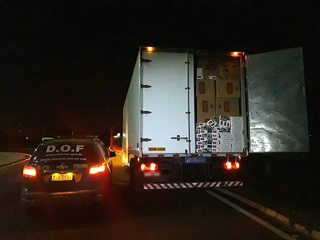 Polícia apreende 42 mil pacotes de cigarro contrabandeado em MS