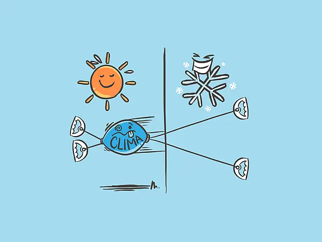 Semana começa com temperaturas na casa dos 36ºC e nuvens parciais, mas sem um pingo de chuva
