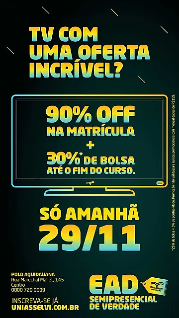 Aproveite essas ofertas e estude na Uniasselvi