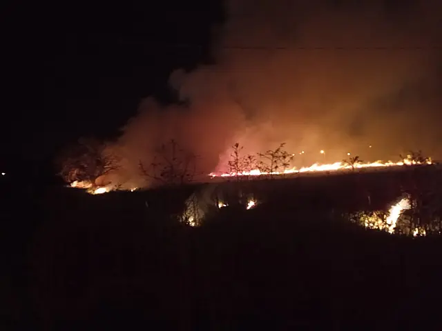Pela 3ª vez em menos de uma semana, Bombeiros são acionados para combater incêndio atrás da AABB